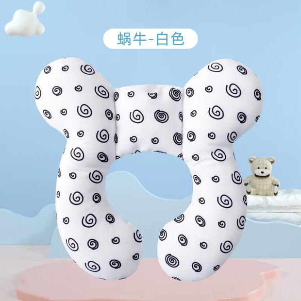 Hot Baby Pillow Protective Travel Car Seat Head Neck Support Pillows Newborn Children U Shape Headrest Toddler Cushion 0-3 Years