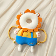 Baby Head Protector Safety Pad Cushion Cartoon anti Fall Back Pillow Headrest Newborn Highly Elastic Protection Backpack