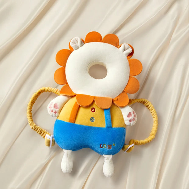 Baby Head Protector Safety Pad Cushion Cartoon anti Fall Back Pillow Headrest Newborn Highly Elastic Protection Backpack