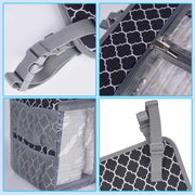 Hanging Diaper Organizer,Baby Diaper Organizer Suitable for Hanging on Diaper Table, Nursery, and All Cribs. Baby Supplies Storage Diaper Rack, Diaper Stacker.