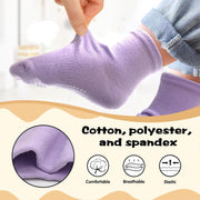 Non-Slip Toddler Socks, Girl Grip Socks for 1-10 Years Kids Girls Boys Toddler Sock with Grippers