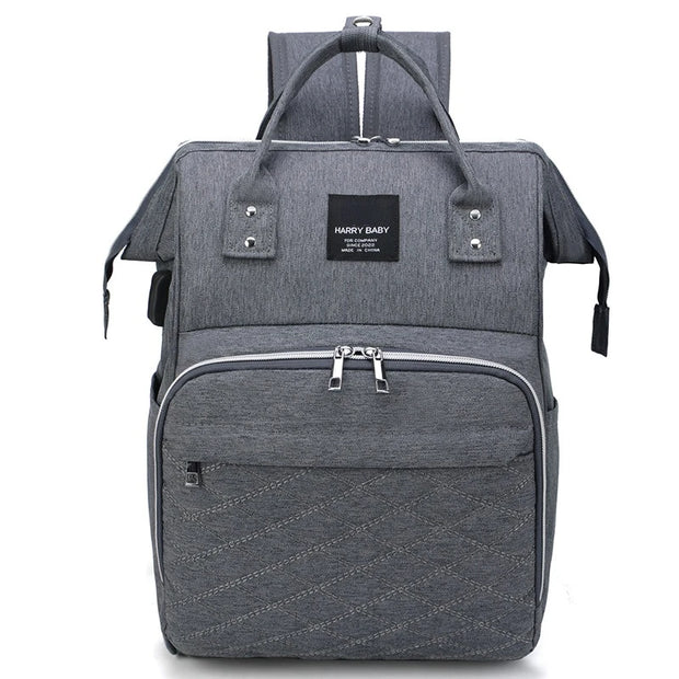 Maternity Bag for Baby Mummy Waterproof Lightweight Large Capacity USB Port Organizer for Stroller Baby Diapers Bags Backpack