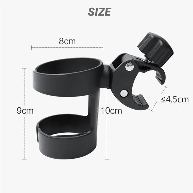 Baby Stroller Cup Holder Children Bicycle Bottle Rack Infant Feeding Bottle Beverage Cup Universal Holder Stroller Accessories