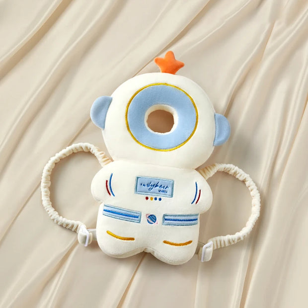 Baby Head Protector Safety Pad Cushion Cartoon anti Fall Back Pillow Headrest Newborn Highly Elastic Protection Backpack