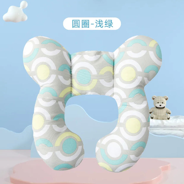 Hot Baby Pillow Protective Travel Car Seat Head Neck Support Pillows Newborn Children U Shape Headrest Toddler Cushion 0-3 Years