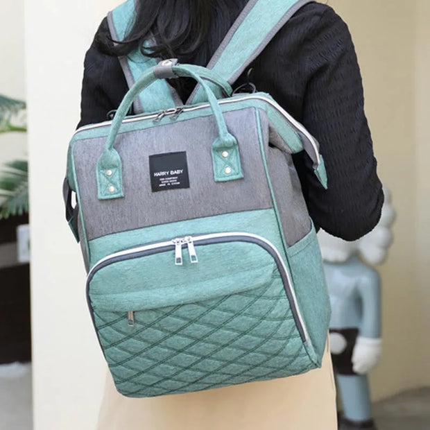 Maternity Bag for Baby Mummy Waterproof Lightweight Large Capacity USB Port Organizer for Stroller Baby Diapers Bags Backpack