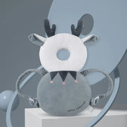 Baby Head Protector Safety Pad Cushion Cartoon anti Fall Back Pillow Headrest Newborn Highly Elastic Protection Backpack