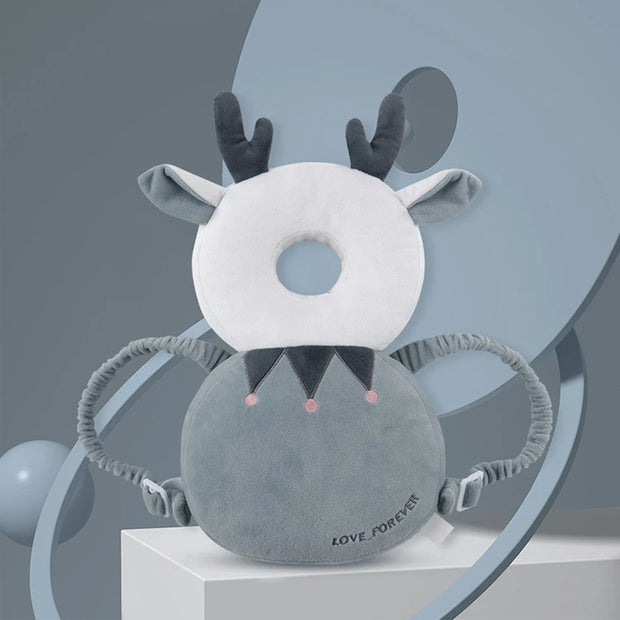 Baby Head Protector Safety Pad Cushion Cartoon anti Fall Back Pillow Headrest Newborn Highly Elastic Protection Backpack
