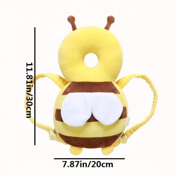 Baby Head Protector Safety Pad Cushion Cartoon anti Fall Back Pillow Headrest Newborn Highly Elastic Protection Backpack