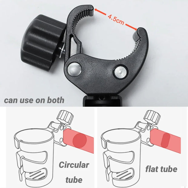 Baby Stroller Cup Holder Children Bicycle Bottle Rack Infant Feeding Bottle Beverage Cup Universal Holder Stroller Accessories